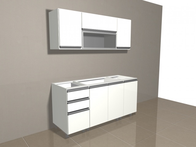 AMOBLAMIENTO COCINA 160 CMTS.