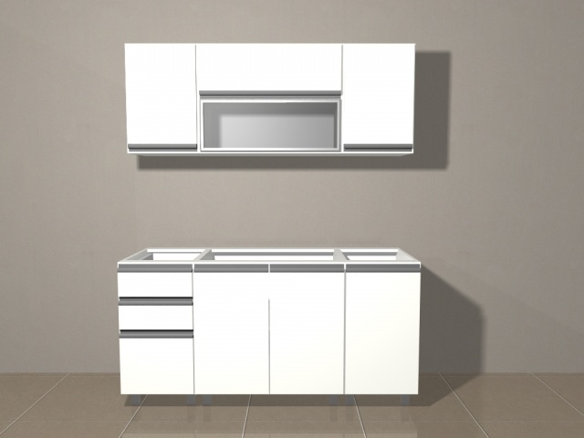 AMOBLAMIENTO COCINA 160 CMTS.